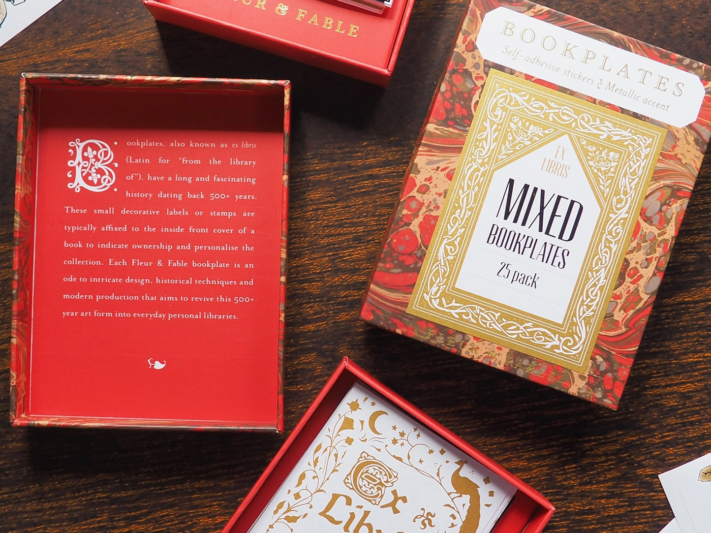MIXED BOOKPLATES BOX SET - 25 PACK
