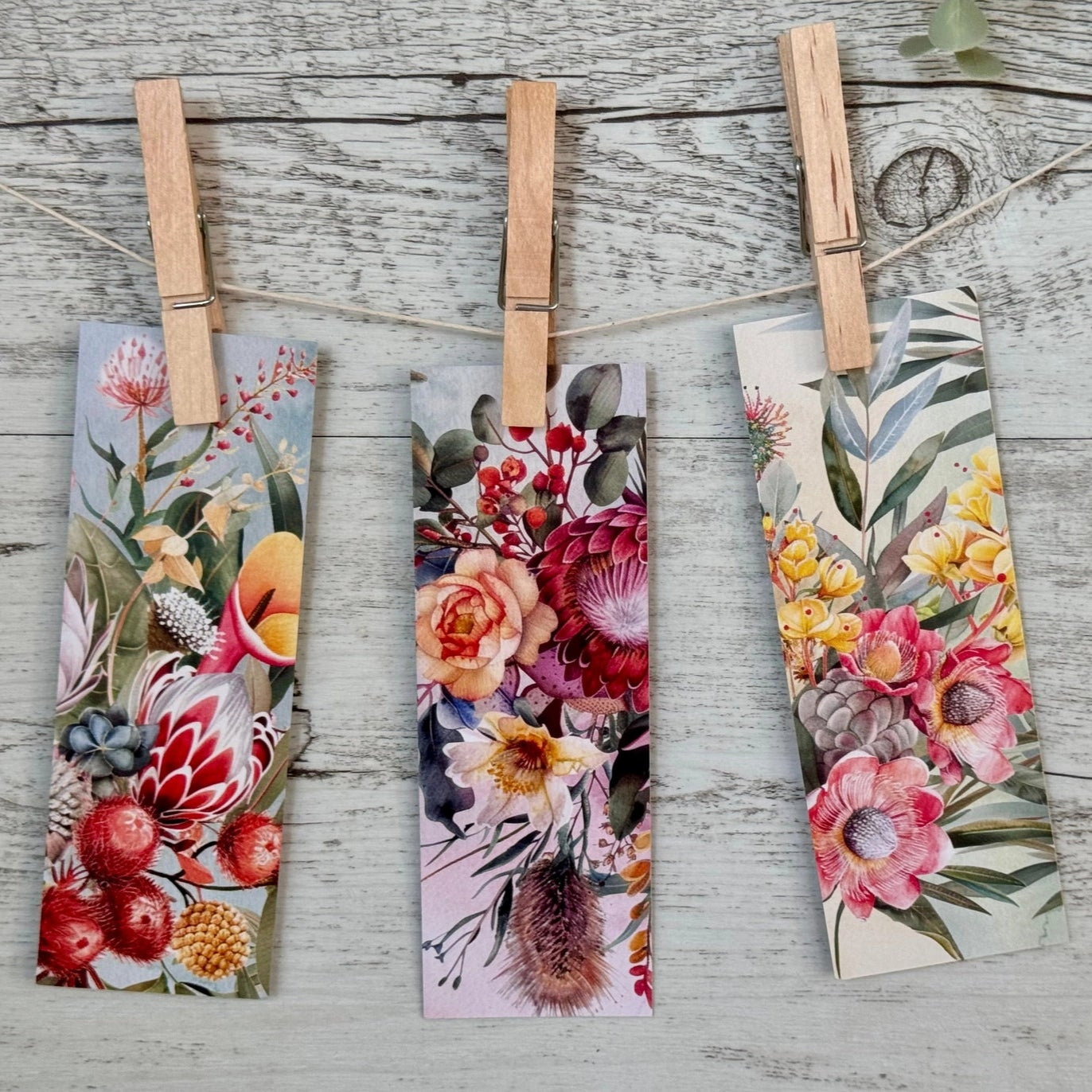AUSTRALIAN FLORA BOOKMARK SET