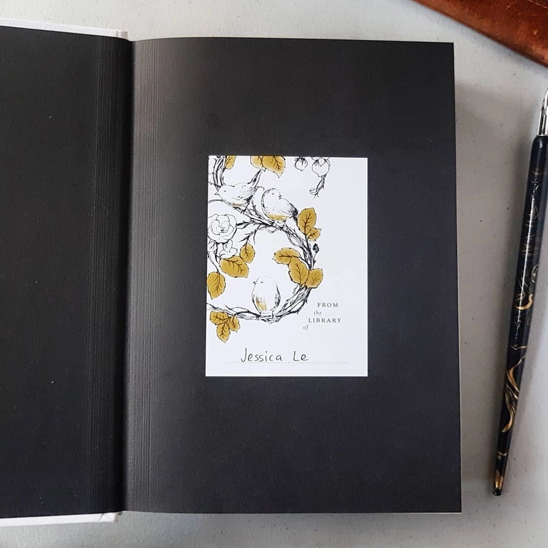 BIRD BOOKPLATE - 10 PACK