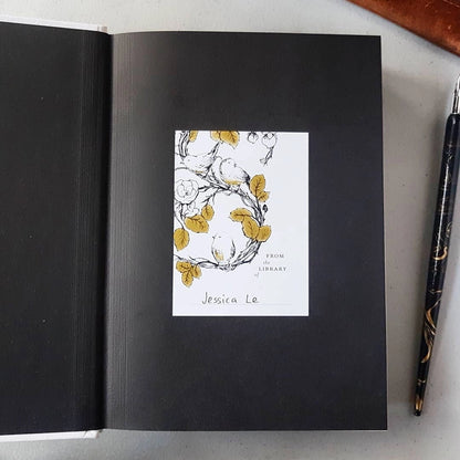 BIRD BOOKPLATE - 10 PACK