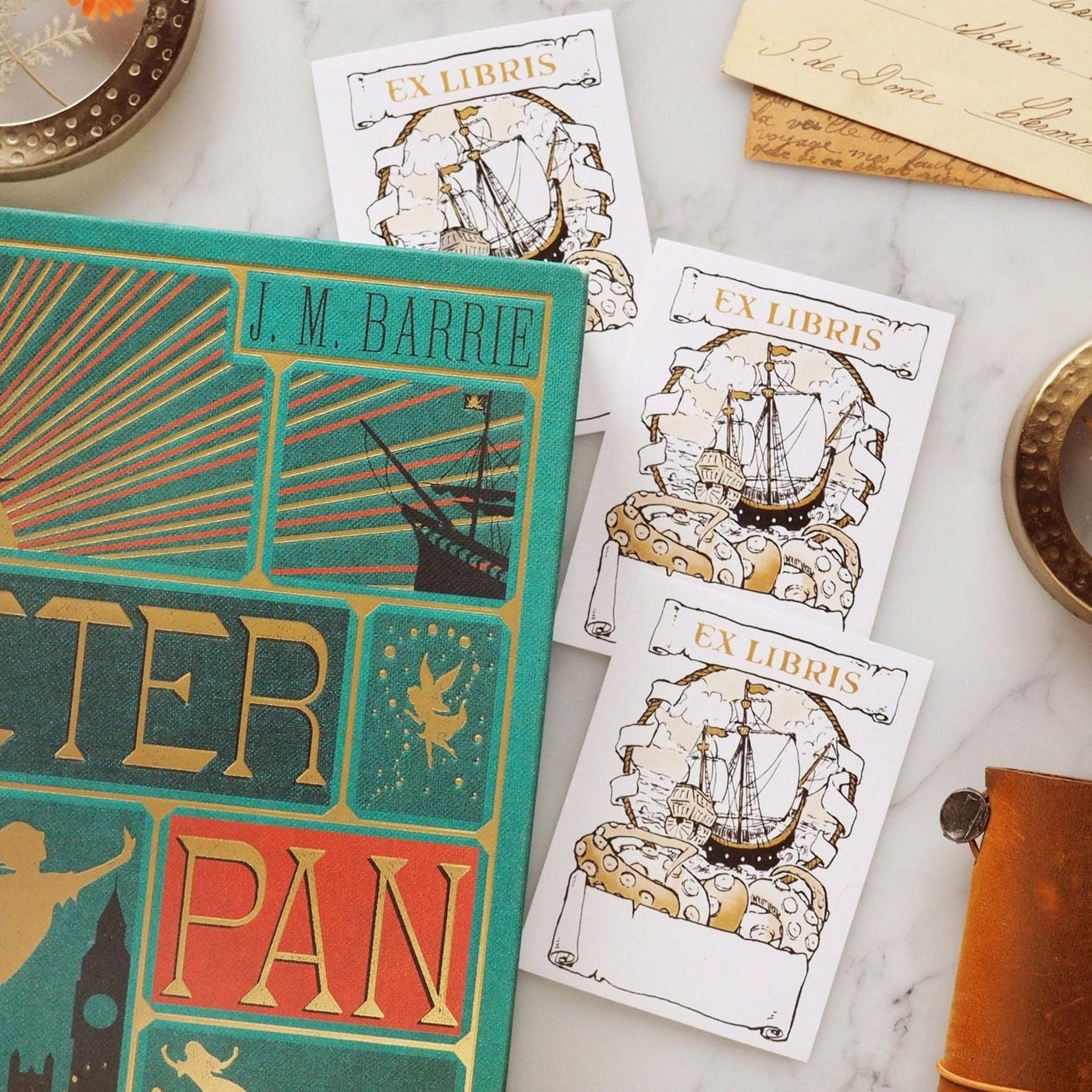 CROSSING THE SEAS BOOKPLATE - 10 PACK