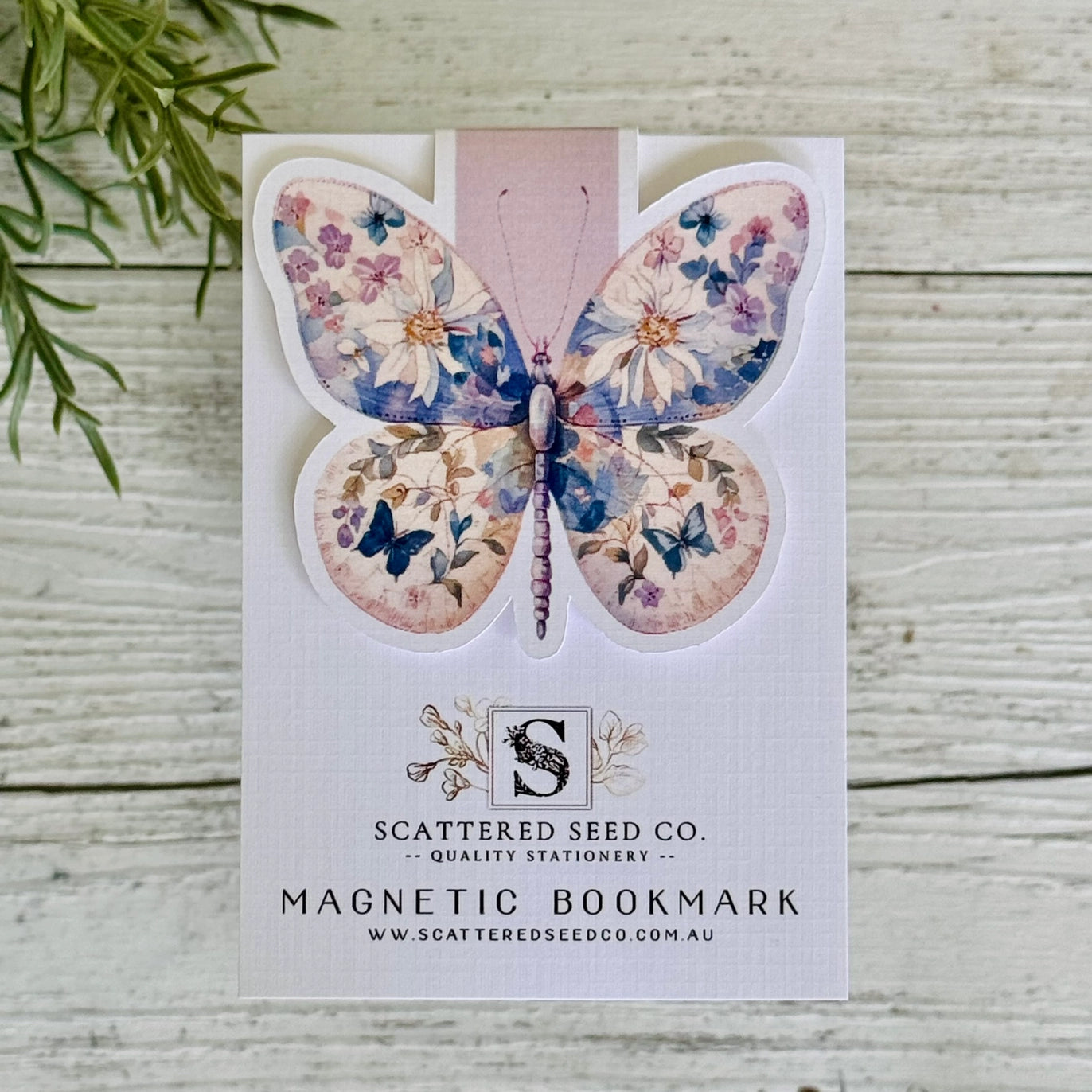 MAGNETIC BOOKMARK - BUTTERFLY