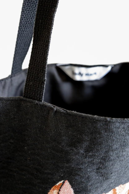 BOOKED & BUSY TAPESTRY TOTE