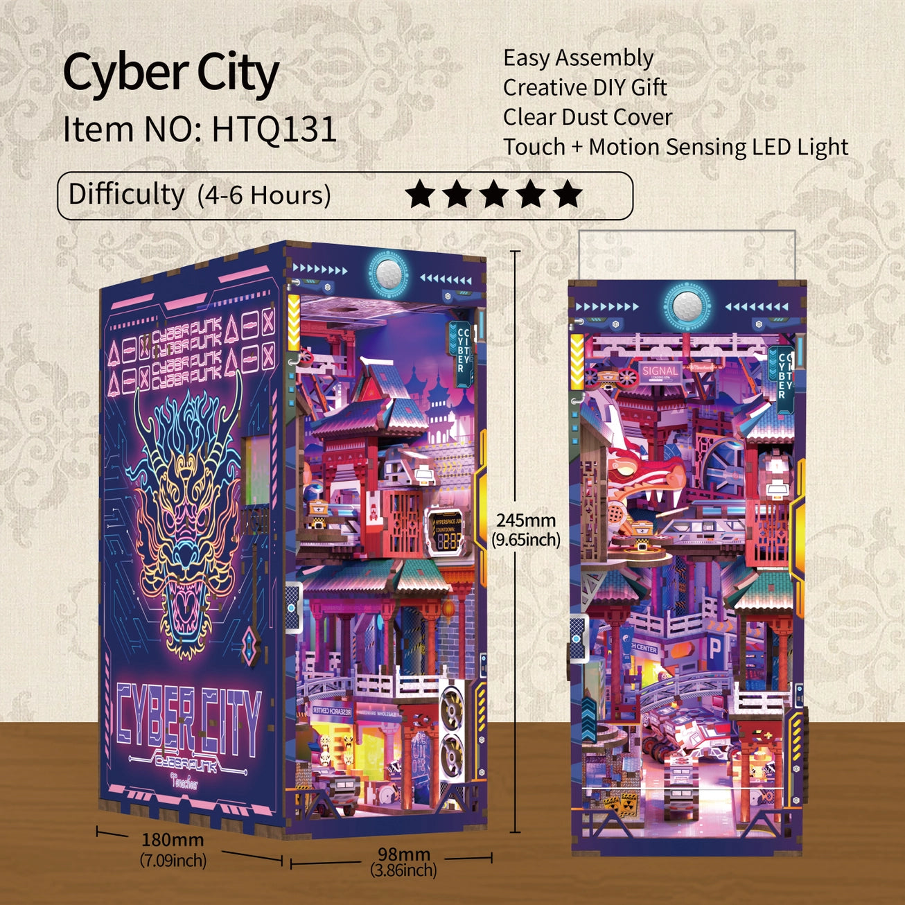 CYBER CITY - WITH DUST COVER