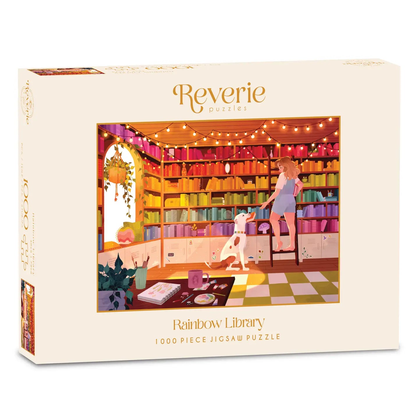 RAINBOW LIBRARY JIGSAW PUZZLE (1000 PIECES)