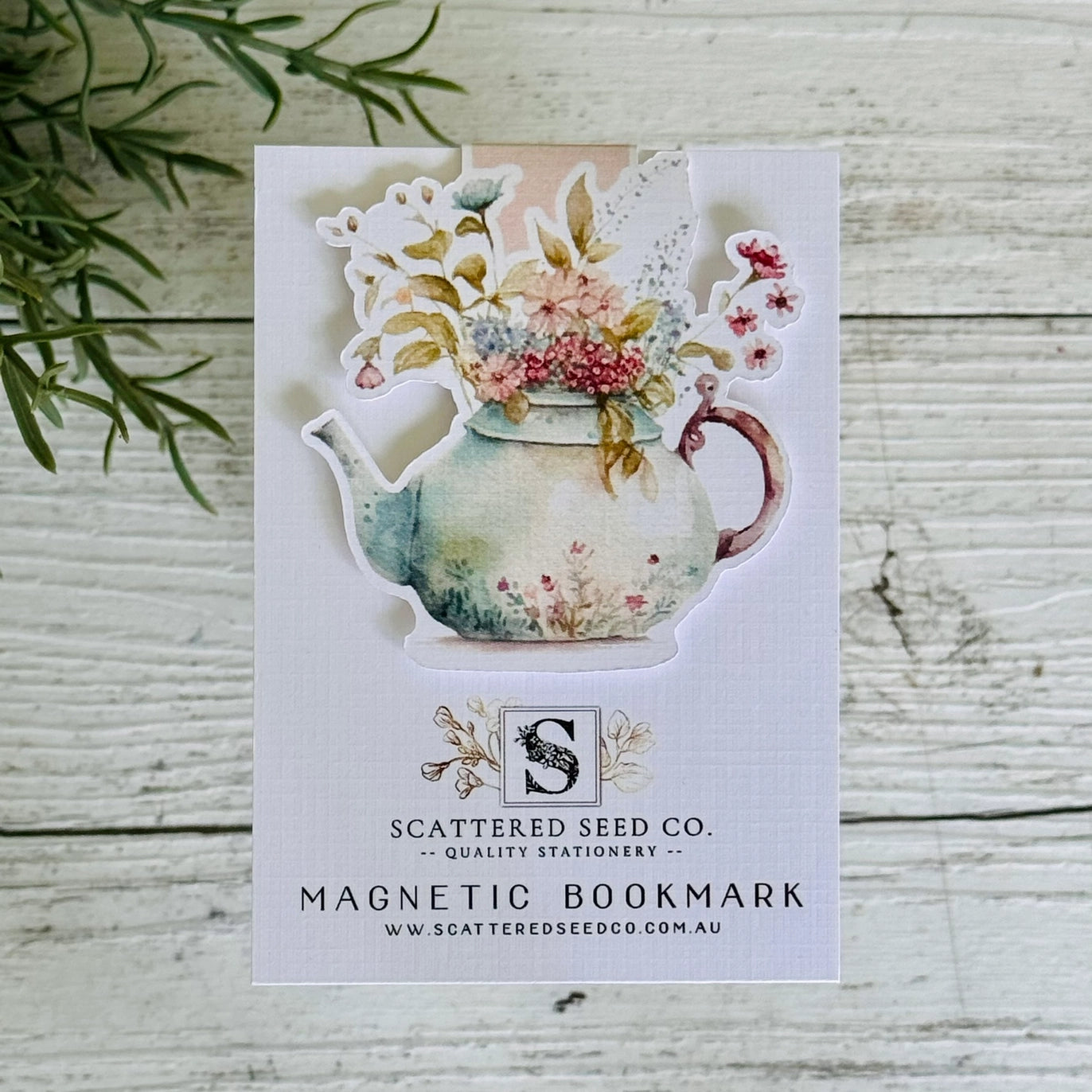 MAGNETIC BOOKMARK - TEAPOT