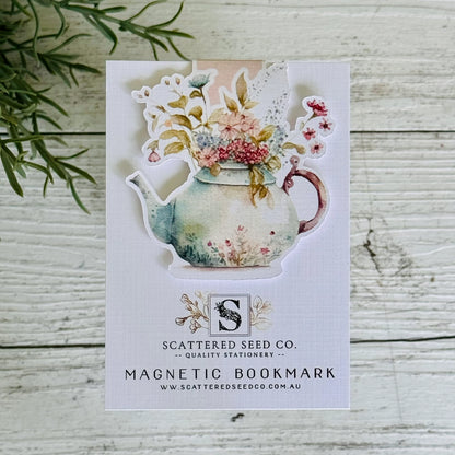 MAGNETIC BOOKMARK - TEAPOT