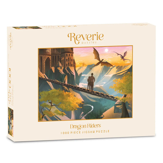 DRAGON RIDERS - FOURTH WING JIGSAW PUZZLE (1000 PIECES)