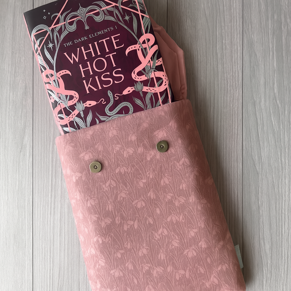 DUSTY ROSE BOOK SLEEVE