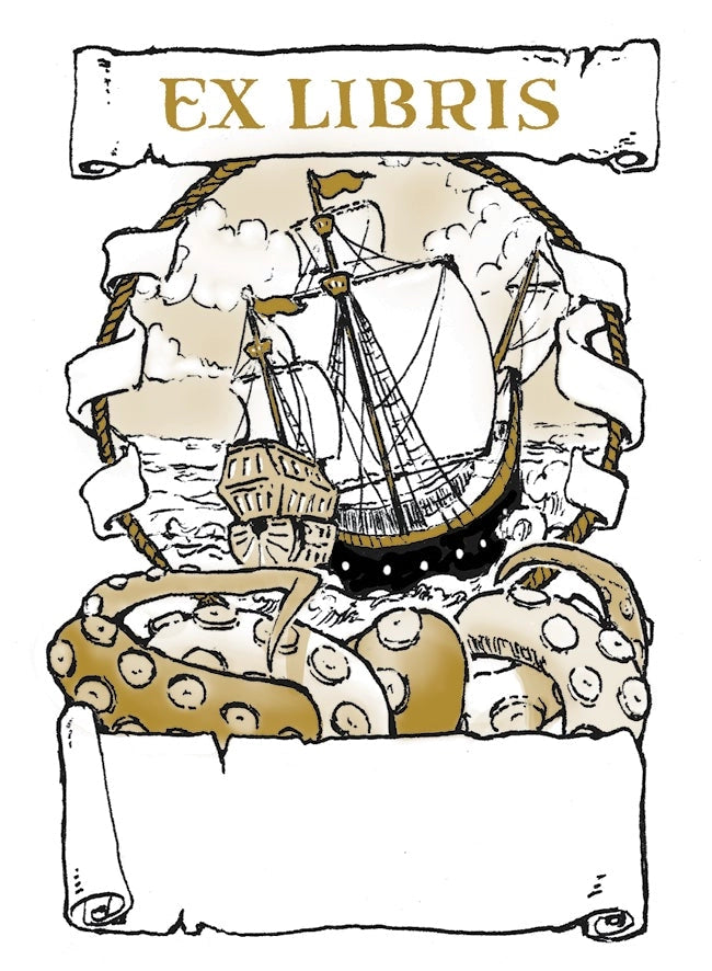 CROSSING THE SEAS BOOKPLATE - 10 PACK