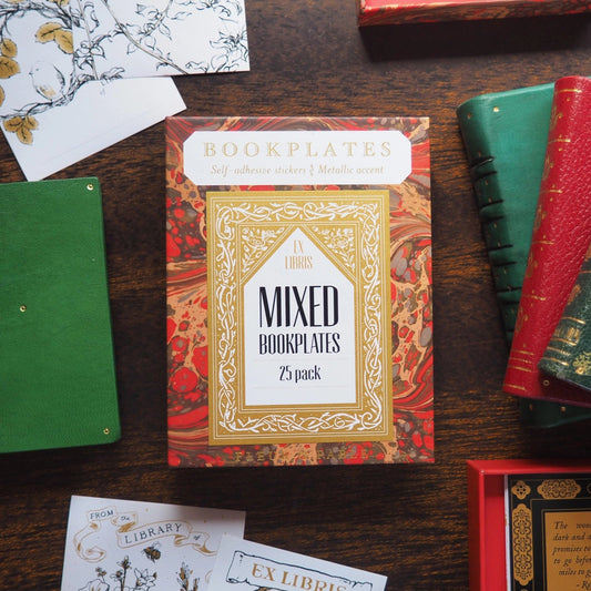 MIXED BOOKPLATES BOX SET - 25 PACK