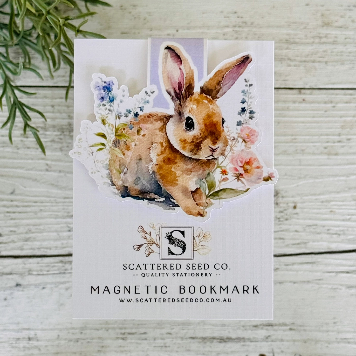 MAGNETIC BOOKMARK - BUNNY